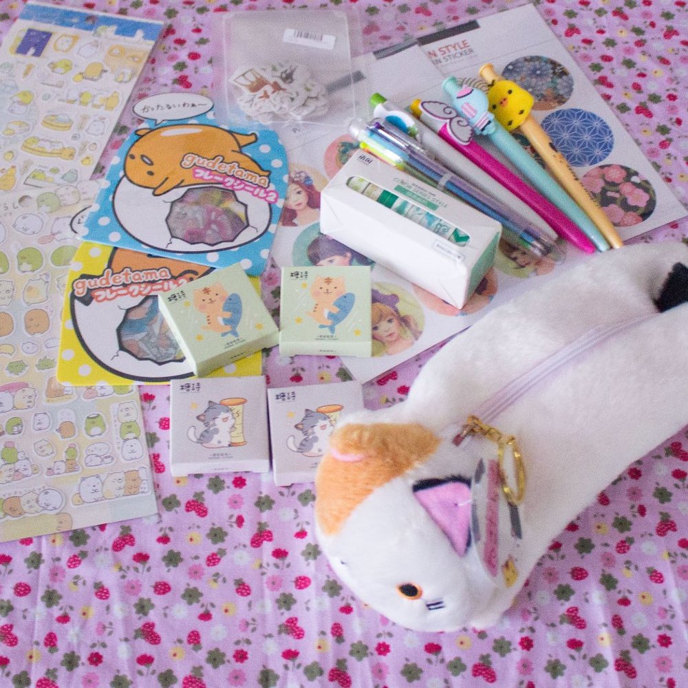 Kawaii Cute Sticker Stationary Bundle